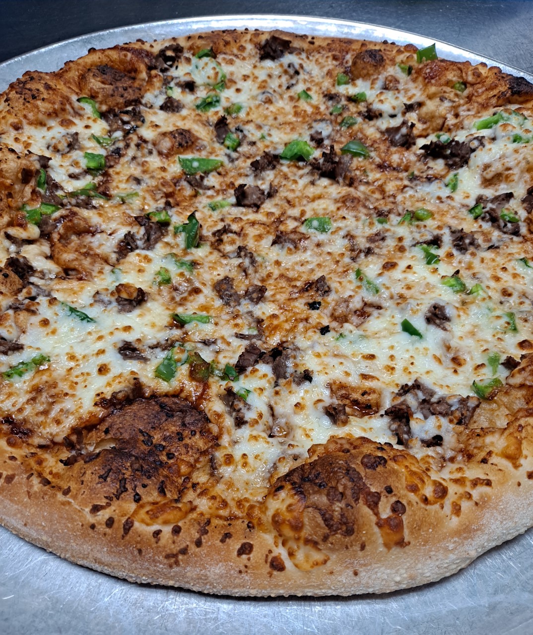 Steak Pizza